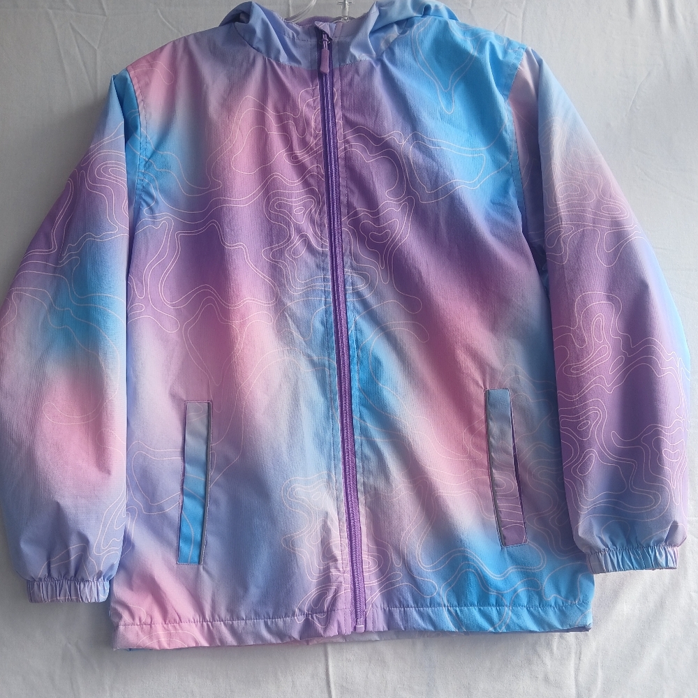 Girls Jacket Full Zip Purple Pink Size 10-12 Winter Clothing for Kids‎